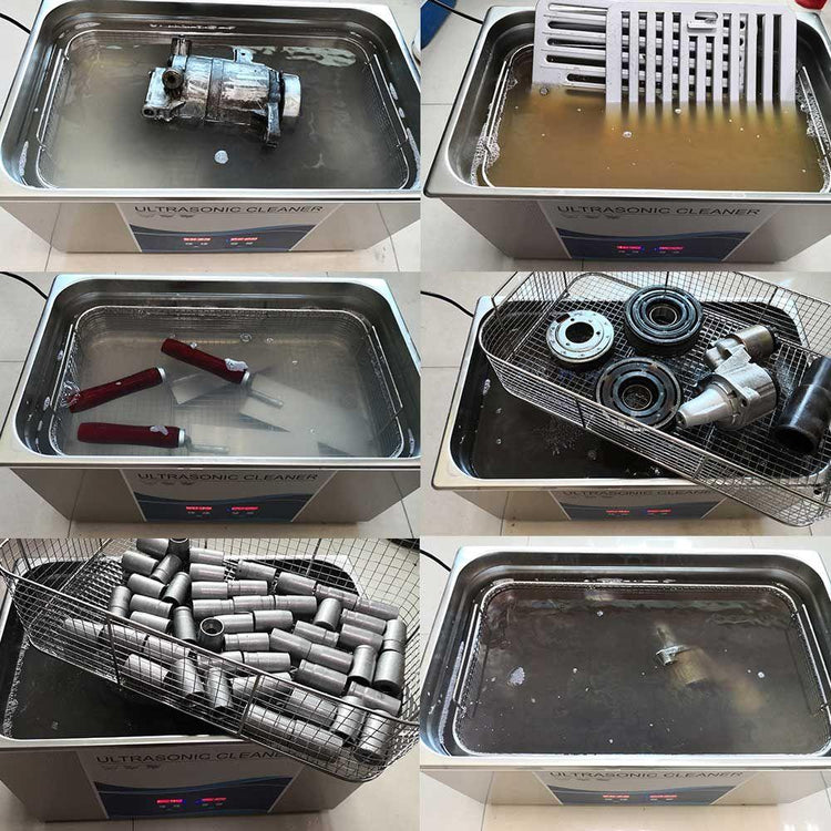 30L Digital Ultrasonic Cleaner Jewelry Ultra Sonic Bath Degas Parts Cleaning - Magdasmall
