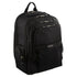 30L Pierre Cardin Large Padded Backpack Bag w Laptop Sleeve Travel Luggage - Black - Magdasmall
