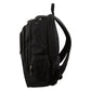 30L Pierre Cardin Large Padded Backpack Bag w Laptop Sleeve Travel Luggage - Black - Magdasmall
