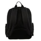 30L Pierre Cardin Large Padded Backpack Bag w Laptop Sleeve Travel Luggage - Black - Magdasmall
