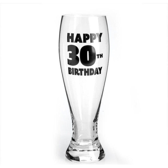 30th Birthday Pilsner Glass - Magdasmall