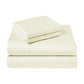310TC Fusion Cotton Percale Sheet Set Ivory King - Magdasmall