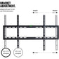 32-70 Inch Fixed TV Wall Mount Bracket TV Bracket Wall Mount up to 75KG - Magdasmall