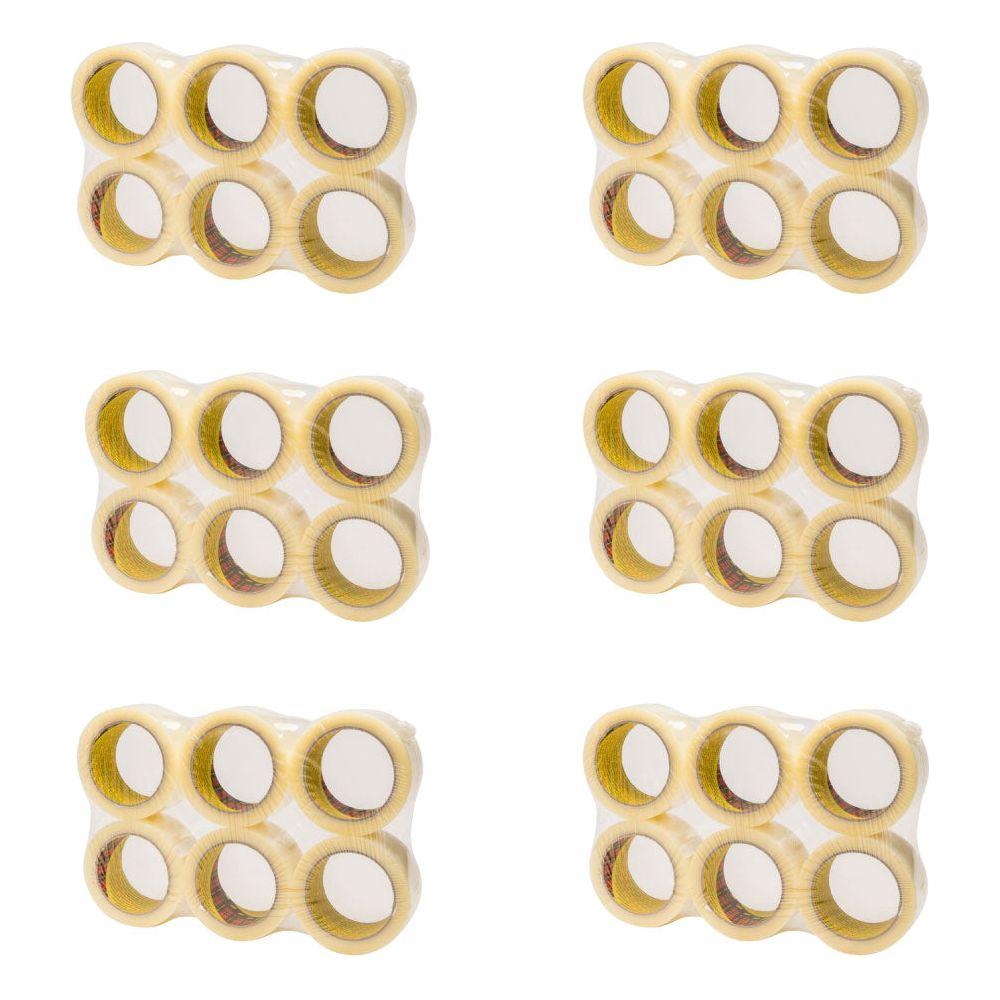 36x 3M Scotch Clear Packaging 370 Tape 48mmx75m Strong Packing Moving Adhesive - Magdasmall