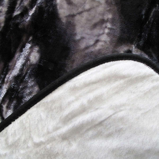 375gsm 1 Ply 3D Print Faux Mink Blanket Queen 200x240 cm Galloping Horse - Magdasmall