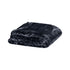 375gsm 1 Ply Solid Faux Mink Blanket Queen 200x240 cm Charcoal - Magdasmall