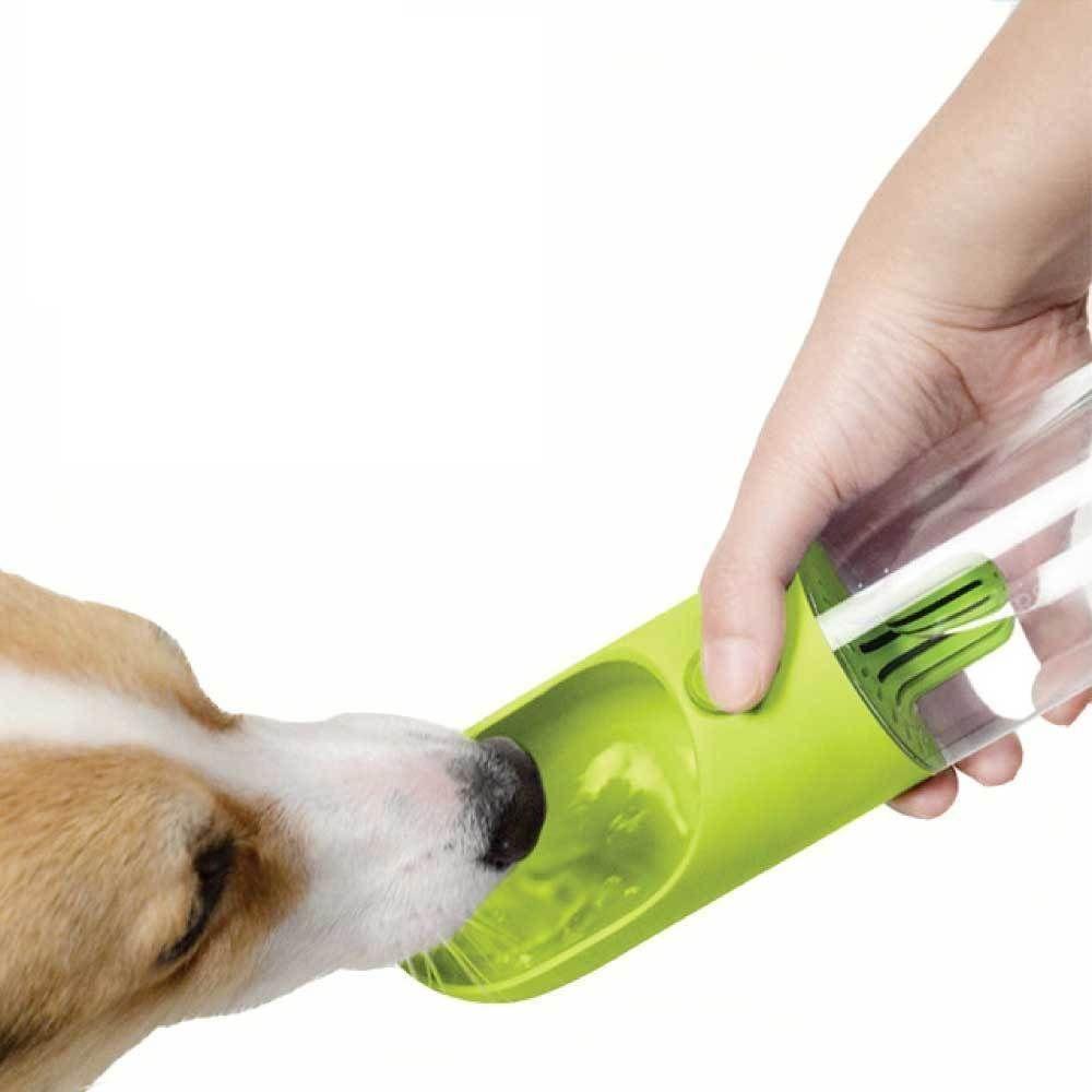380ml Portable Pet Water Bottle with Filter - Travel Drinking Cup For Dogs Cats - Magdasmall