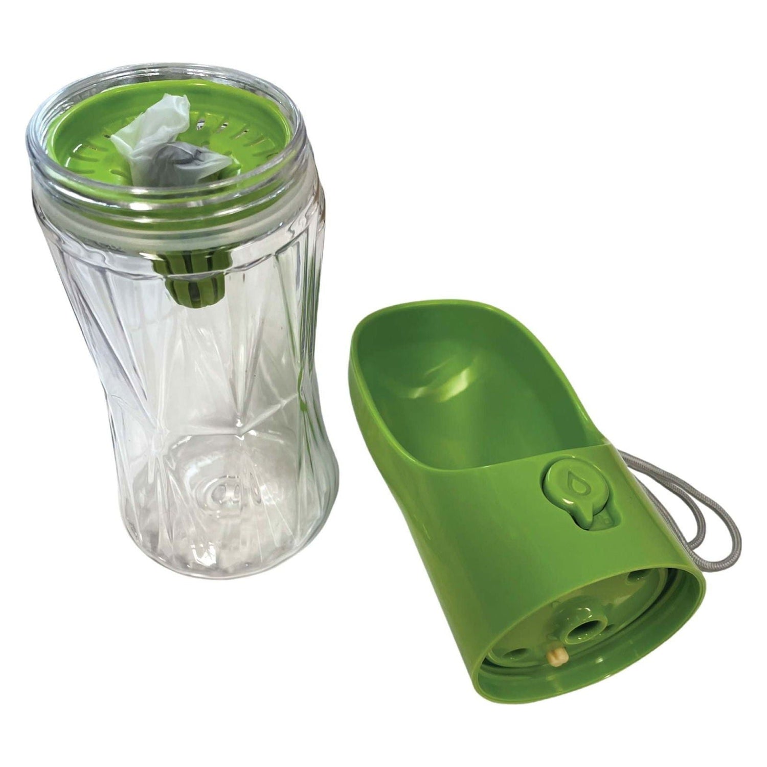 380ml Portable Pet Water Bottle with Filter - Travel Drinking Cup For Dogs Cats - Magdasmall