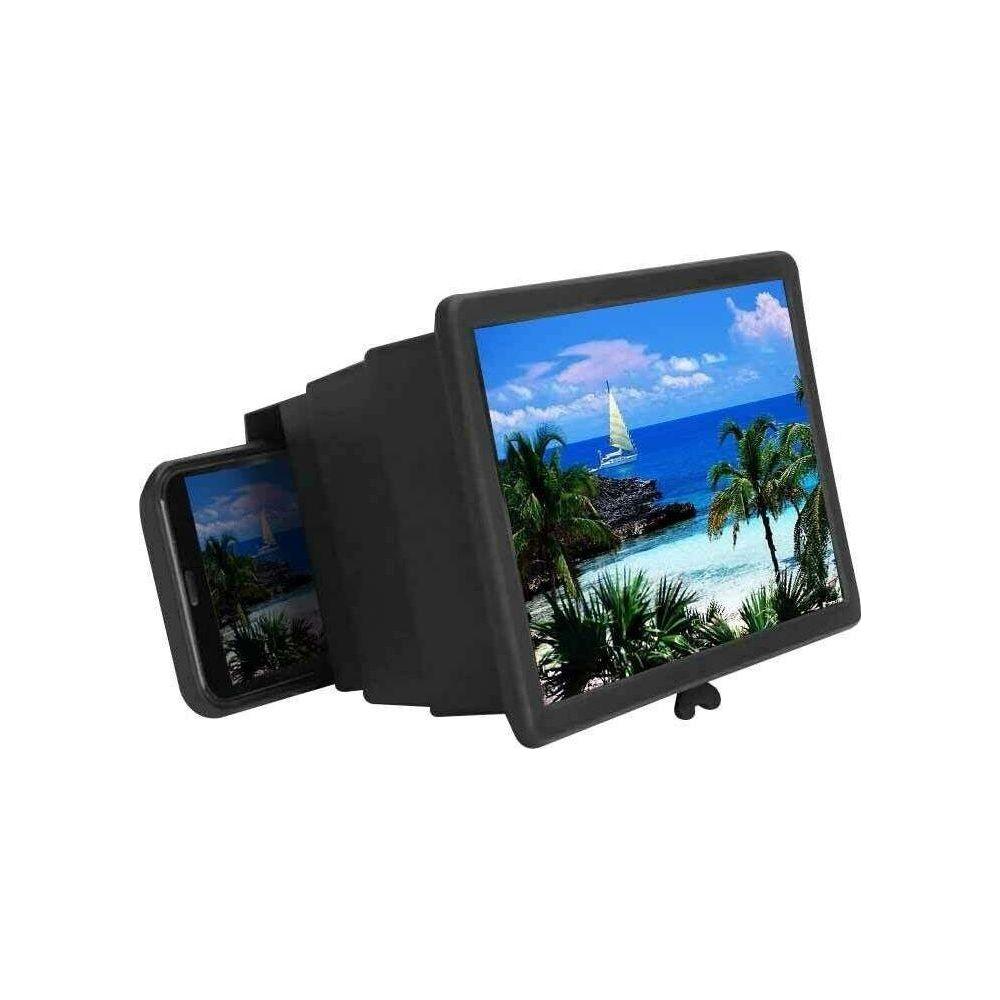 3D Mobile Phone Screen Magnifier 12" HD Video Amplifier for Smartphone Stand - Magdasmall