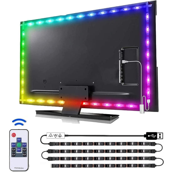 3M LED Strip Lights Rope Light for TV, Gaming and Computer (Lights Strip App with Remote Control) - Magdasmall