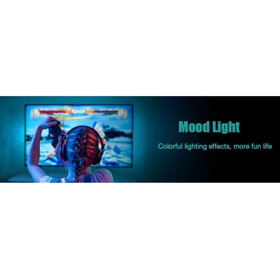 3M LED Strip Lights Rope Light for TV, Gaming and Computer (Lights Strip App with Remote Control) - Magdasmall
