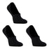 3X Rexy Cushion No Show Ankle Socks Large Non-Slip Breathable BLACK - Magdasmall