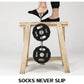 3X Rexy Cushion No Show Ankle Socks Small Non-Slip Breathable BLACK - Magdasmall