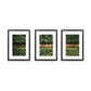 3 PCS Photo Frame Wall Set A3 Picture Home Decor Art Gift Present Black - Magdasmall