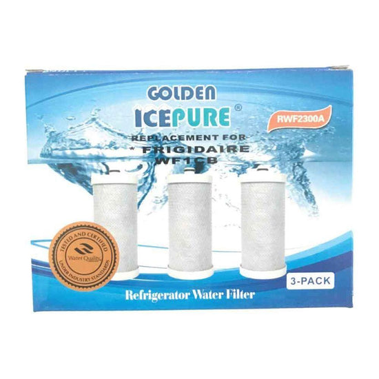 3 Pack Fridge Water Filter Cartridges RWF2300A RFC2300A For Frigidaire WF1CB Kenmore - Magdasmall