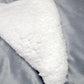 3 Piece Ultra-soft Micro Mink Comforter Set Queen with Sherpa Reverse Burgundy - Magdasmall