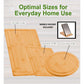 3 Pieces Bamboo Cutting Board with Juice Groove and Mobile Holder included for Home Kitchen - Magdasmall