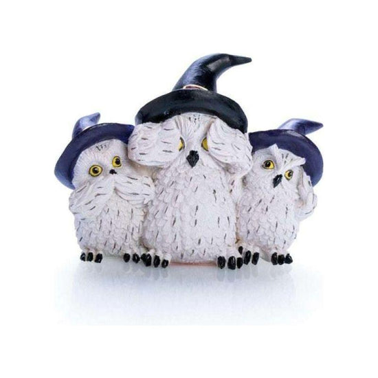 3 Wise Snowy Owls - Magdasmall