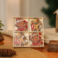 3 boxe style a set New Christmas Decorations, Small Wooden Pendants, Christmas Tree Decorations, 12 Wooden Box Packaging Pendants - Magdasmall