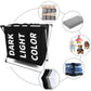 3 in 1 Large 135L Laundry Clothes Hamper Basket with Waterproof bags and Aluminum Frame (Black) - Magdasmall