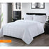3 piece embossed comforter set king white - Magdasmall