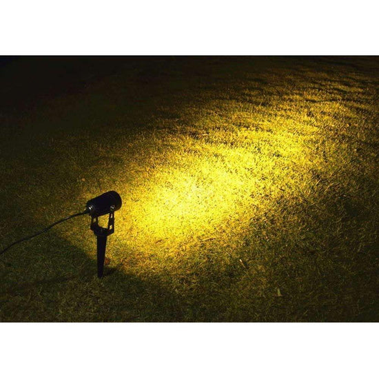 3 x LED Spotlights Powered Solar Garden Lights Outdoor Waterproof (Warm White) - Magdasmall