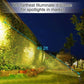 3 x LED Spotlights Powered Solar Garden Lights Outdoor Waterproof (Warm White) - Magdasmall