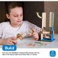 Skillmatics Buildables Compound Microscope - Kids Build This to Learn Refraction, Magnification and Magic of Lenses