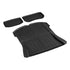 3PCS Car Rear Front Cargo Trunk Toolbox Luggage Rubber Mats for Tesla Model 3 2021-2022