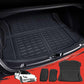 3PCS Car Rear Front Cargo Trunk Toolbox Luggage Rubber Mats for Tesla Model 3 2021-2022