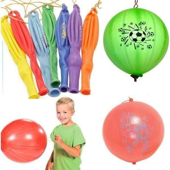 3pcs PUNCH BALLOONS Balloon Party Bag Fillers Pinata Birthday Inflatable - Magdasmall