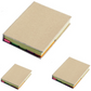 3x Post It Notebook Journal Sketchbook Pad Notepad Note Book - Beige