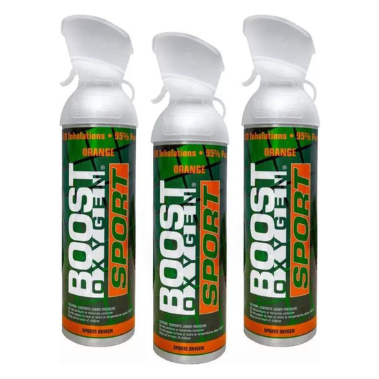 3x 10 Litres of Boost Sport Oxygen in a Can Supplemental - 200 Breath (Large) - Magdasmall