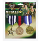 3x Army Solider Medals Combat Party Costume Halloween Fancy Dress Replica - Magdasmall