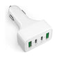 4-Port Car Charger (2 Ports PD + 2 Ports QC3.0 ) White - Magdasmall