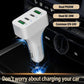 4-Port Car Charger (2 Ports PD + 2 Ports QC3.0 ) White - Magdasmall