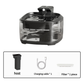 4.5L Smart Pet Water Fountain with Digital Display and Charging Cable – Black Design - Magdasmall