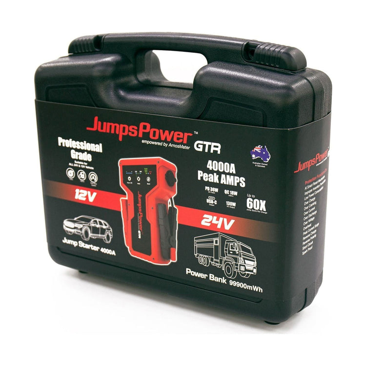 4000A Jump Starter 12V Powerbank 99900mWh 24V Pro Car Battery Charger LED GTR - Magdasmall