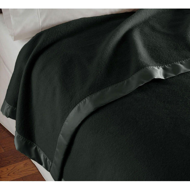 400GSM Luxury Wool Blanket Charcoal Queen - Magdasmall
