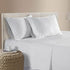 400TC Bamboo Cotton Sheet Set White Queen - Magdasmall