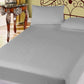 400TC Cotton Percale Super Queen Combo Set 50cm Wall Grey - Magdasmall