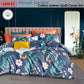 400TC Cotton Sateen Quilt Cover Set Mirade Garden King - Magdasmall