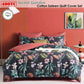 400TC Cotton Sateen Quilt Cover Set Secret Garden Queen - Magdasmall