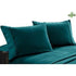 400 thread count bamboo cotton twin pack pillowcase teal - Magdasmall