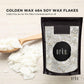 400g Golden 464 Soy Wax Flakes - 100% Pure Natural DIY Candle Melts Chips - Magdasmall