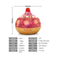 400ml Essential Oil Aroma Diffuser and Remote - 3D Glass Aromatherapy Humidifier - Magdasmall