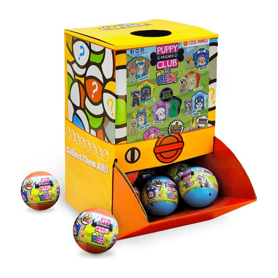 40X Puppy Club The Best Home Toy Capsules 50mm Collectible Gacha in Display Box - Magdasmall