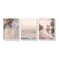 40cmx60cm Amazing Newzealand 3 Sets White Frame Canvas Wall Art - Magdasmall