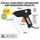 40w Hot Glue Gun Handy Hardware SAA RCM Craft Adhesive 2x 11mmx100mm Sticks - Magdasmall