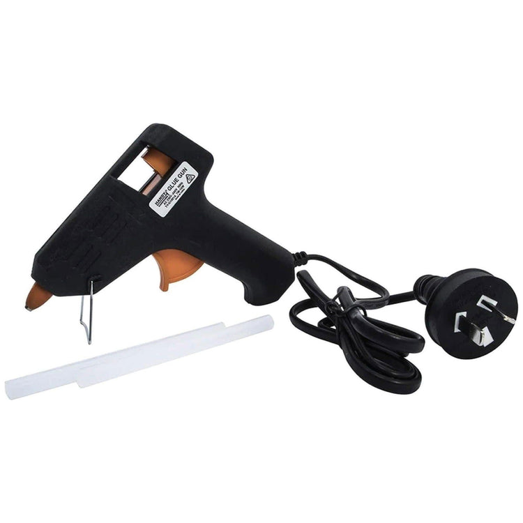 40w Hot Glue Gun Handy Hardware SAA RCM Craft Adhesive 2x 11mmx100mm Sticks - Magdasmall